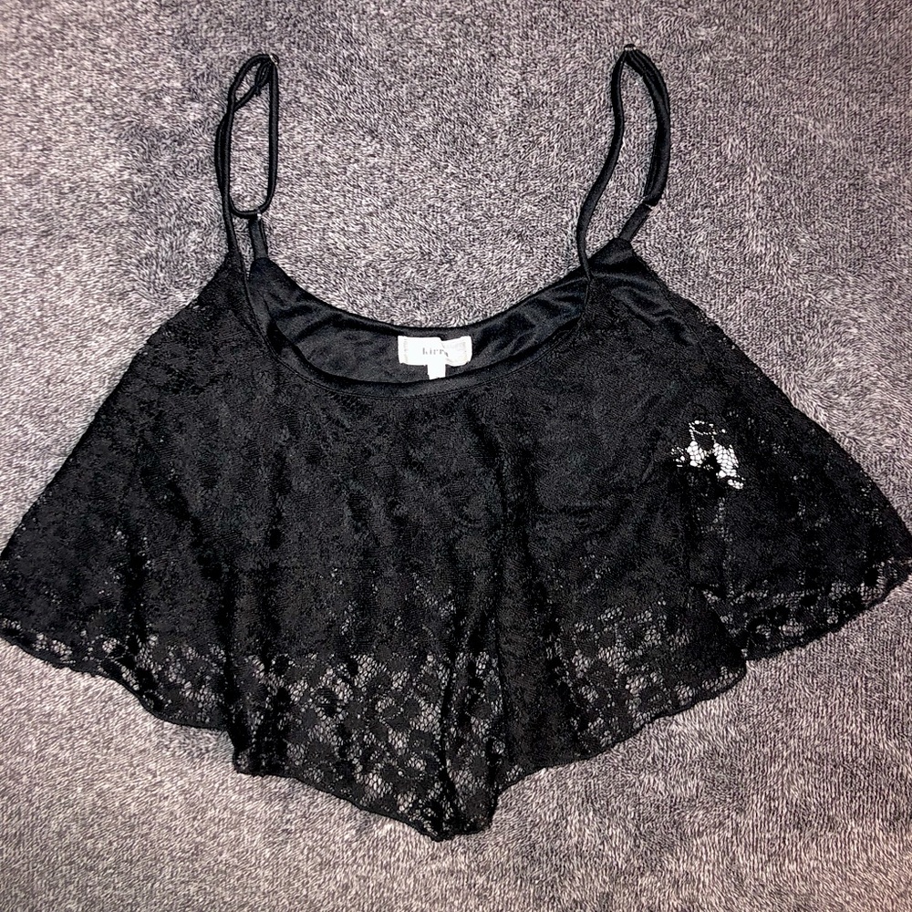 Black Crop Top
